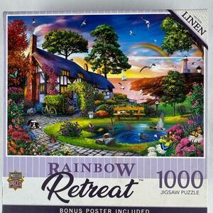 Master Pieces “Rainbow Retreat” 1000 Piece Puzzle